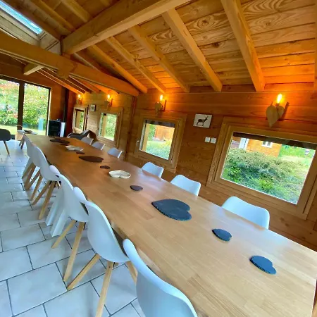 Gite Chalet Avec Bain Nordique Et Piscine 11 Pers Hautes Vosges Plainfaing Exterior photo