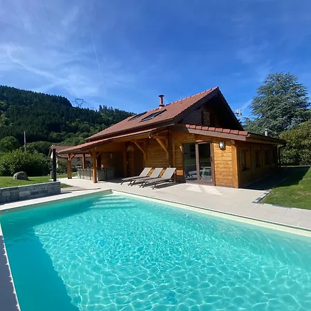 Gite Chalet Avec Bain Nordique Et Piscine 11 Pers Hautes Vosges Plainfaing Exterior photo