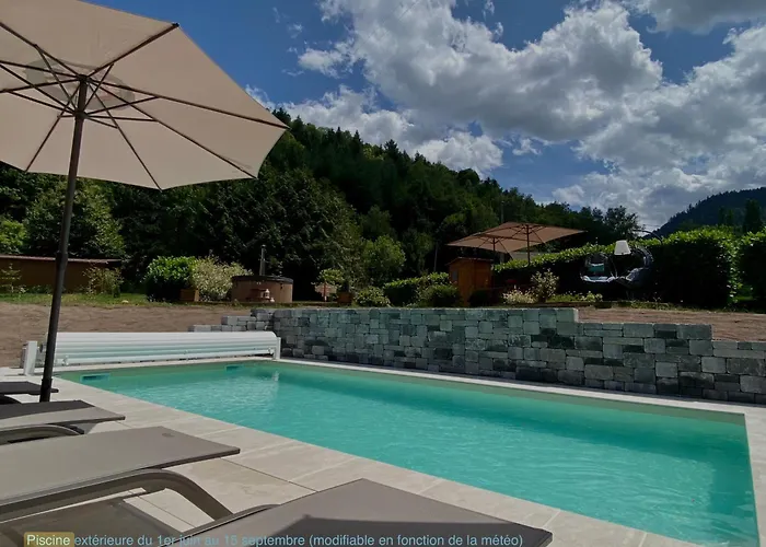 Gite Chalet Avec Bain Nordique Et Piscine 11 Pers Hautes Vosges
