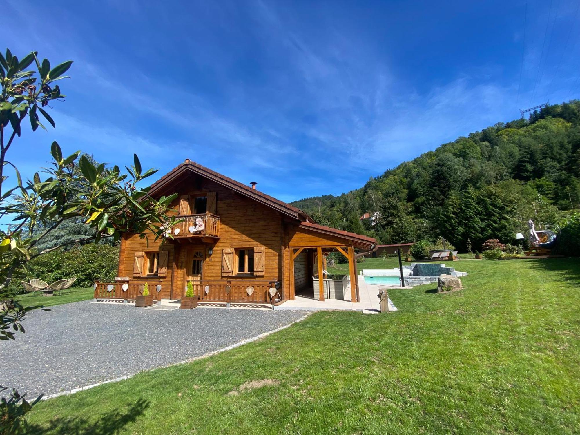 Chalet Avec Bain Nordique Et Piscine 11 Pers Hautes Vosges Plainfaing