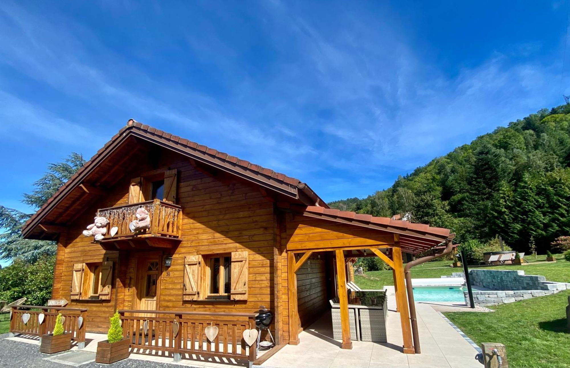 Avec Bain Nordique Et Piscine 11 Pers Hautes Vosges Chalet Plainfaing