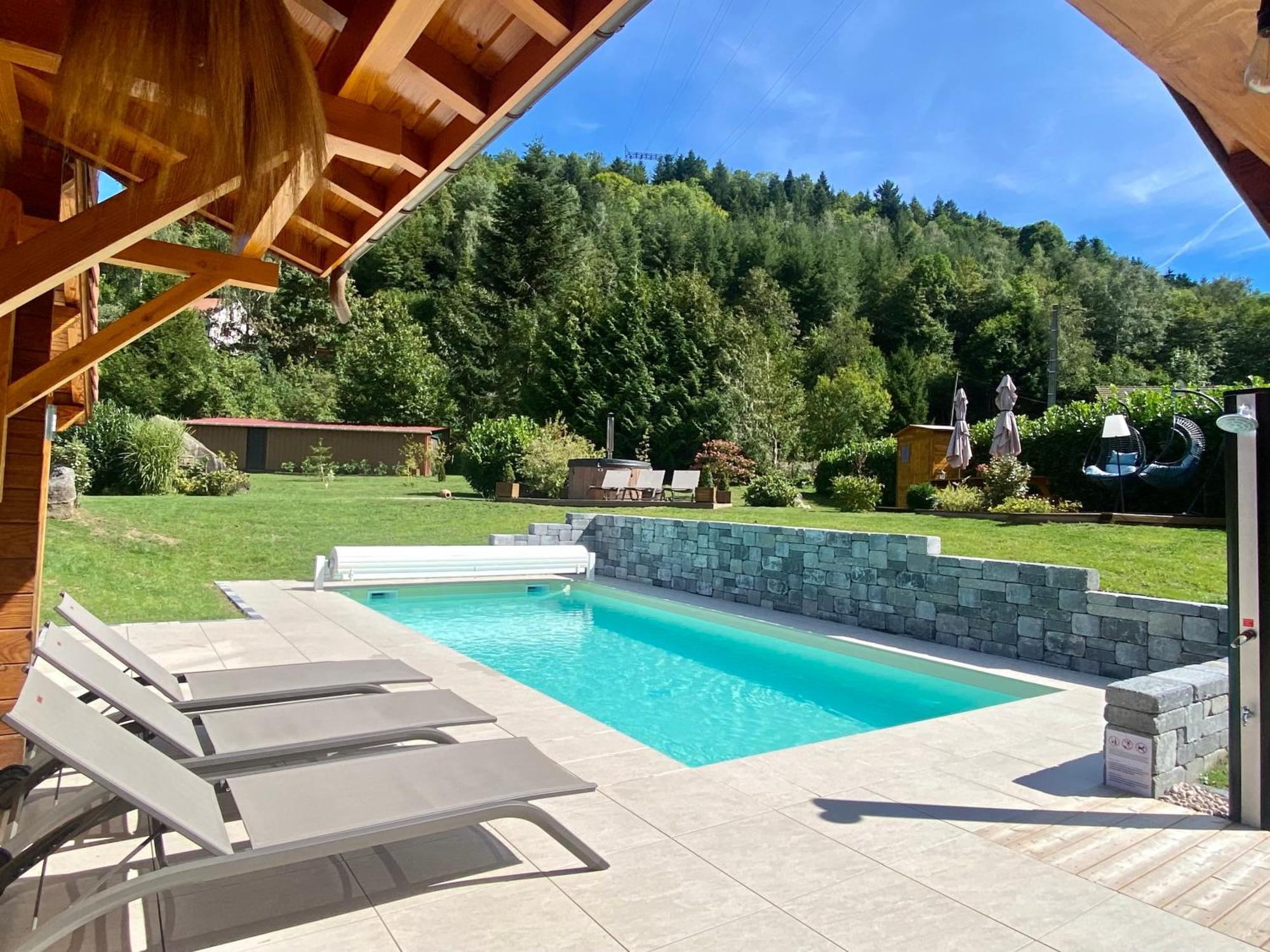 Chalet Avec Bain Nordique Et Piscine 11 Pers Hautes Vosges